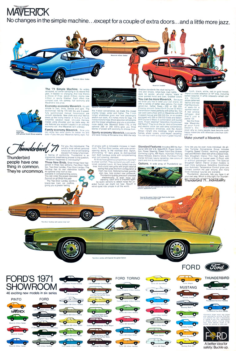 1971 Ford Foldout Page 3